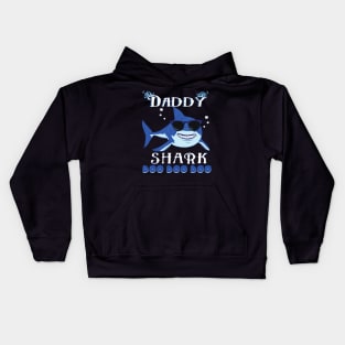 Daddy Shark Doo Doo Doo Kids Hoodie